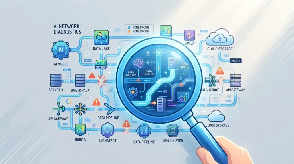 MCP Security Explained: Protecting Model Context Protocol Servers & AI Workflows in 2026 2 Digital map illustrating Model Context Protocol vulnerabilities and attack surfaces in enterprise AI environments.
