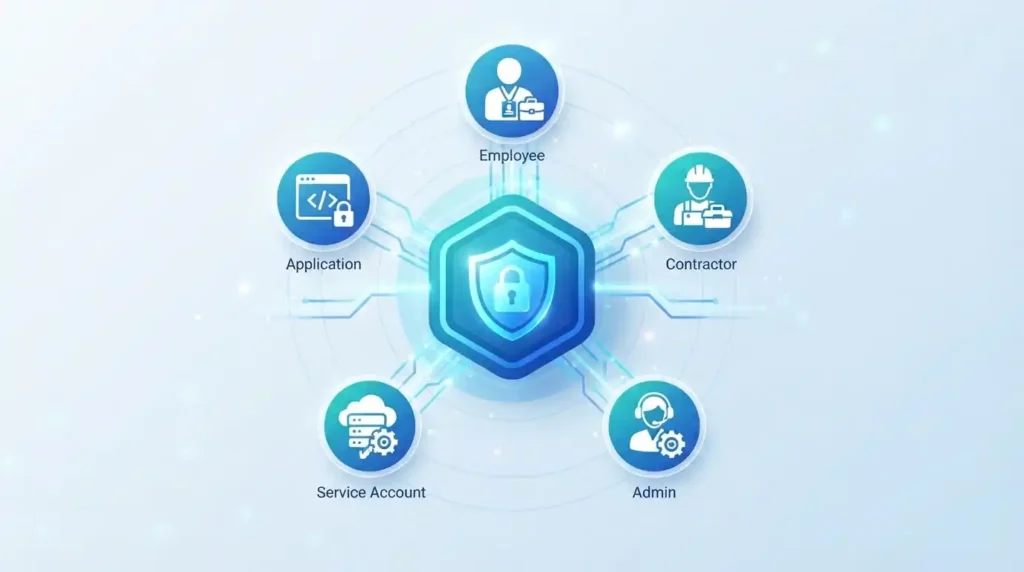 Identity and Access Management: A Practical Guide for Modern Enterprises 2 Administrator accessing privileged systems through a monitored, time-limited access control panel