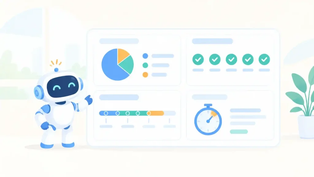 Dashboard with four metrics: coverage, ownership, credential age and revocation time